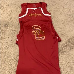 Nike Dri Fit sports tank tops. 1 size S. 1 size M.